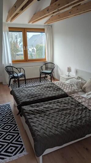 3 habitaciones, wifi y ropa de cama 