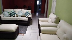 Shared Dormitory, 1 Bedroom, Smoking, Garden View | Living room