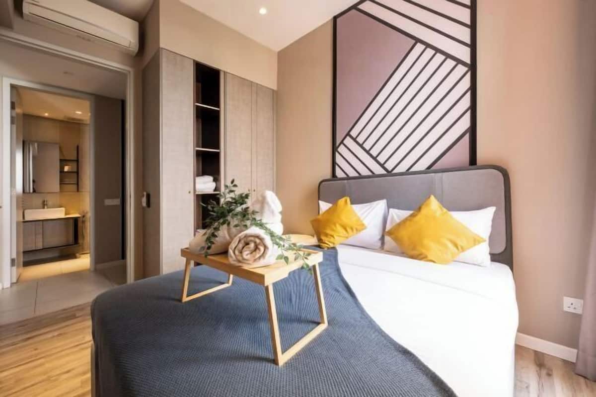 2 habitaciones, tabla de planchar con plancha y wifi gratis