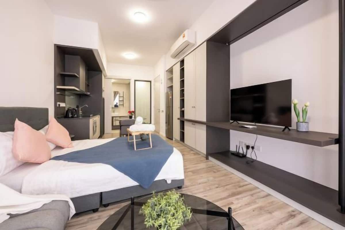 2 habitaciones, tabla de planchar con plancha y wifi gratis