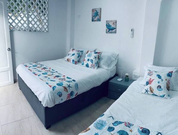 1 bedroom, WiFi, bed sheets