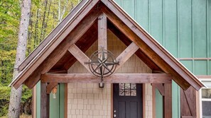 Exterior detail - Welcome to the Compass Lodge! Sit back and relax in this calm, stylish space. (Tellico Plains)