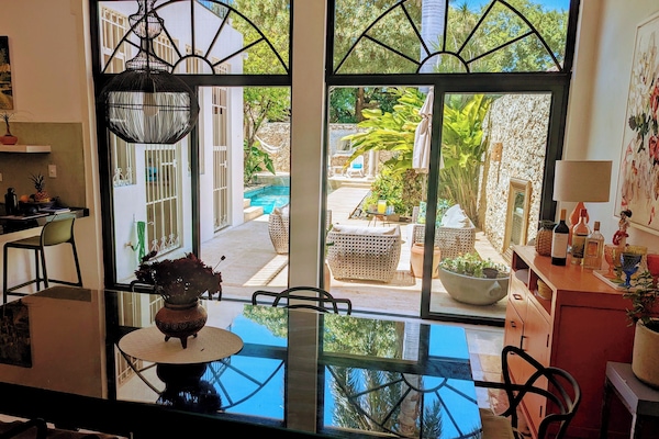 Dining Room view to patio