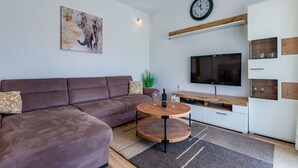 Leilighet (Two Bedroom Apartment with Balcony (o) | Oppholdsrom