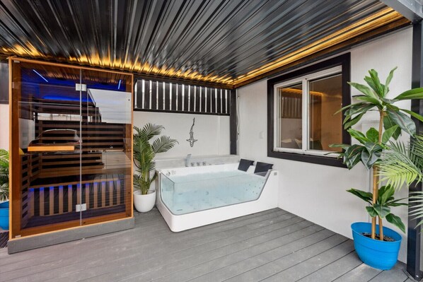 Bubbelpool utomhus