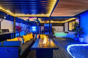 Bain à remous intérieur