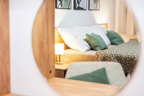 2 chambres, lit parapluie, Wi-Fi gratuit, draps fournis