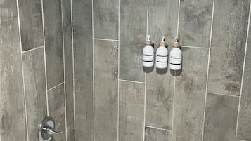 Towels, soap, toilet paper