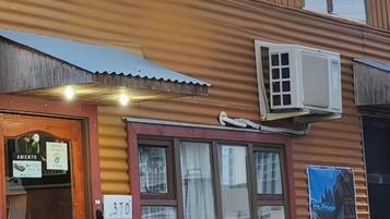 Voorkant van accommodatie