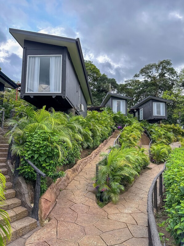 Property grounds - Rainforest Eco Tranquility Free Hot Springs Entry. (Santa Eulalia)