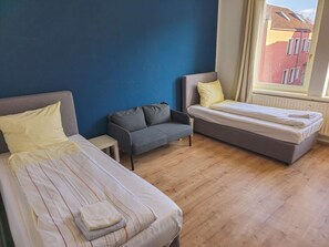 3 habitaciones, wifi y ropa de cama 