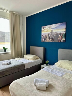 3 habitaciones, wifi y ropa de cama 