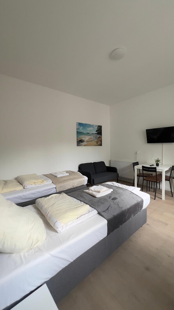 2 Schlafzimmer, WLAN, Bettwäsche