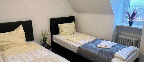 2 Schlafzimmer, WLAN, Bettwäsche