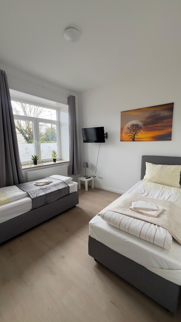 2 chambres, Wi-Fi, literie fournie