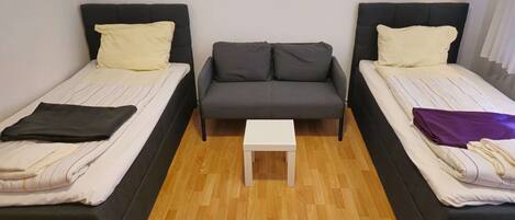 2 bedrooms, WiFi, bed sheets