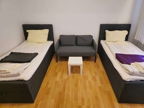 2 habitaciones, wifi y ropa de cama 
