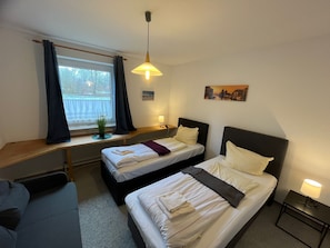 2 chambres, Wi-Fi, draps fournis