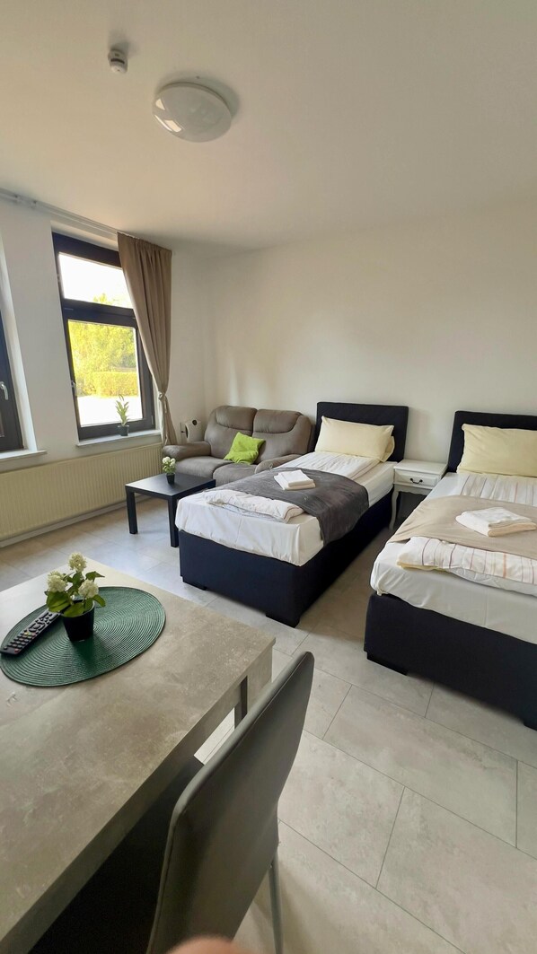 1 Schlafzimmer, WLAN, Bettwäsche