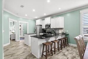 Fridge, microwave, oven, stovetop - Sunset Nirvana • Pet Friendly! • Private Home (Panama City Beach)