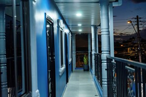 Uitzicht vanaf balkon