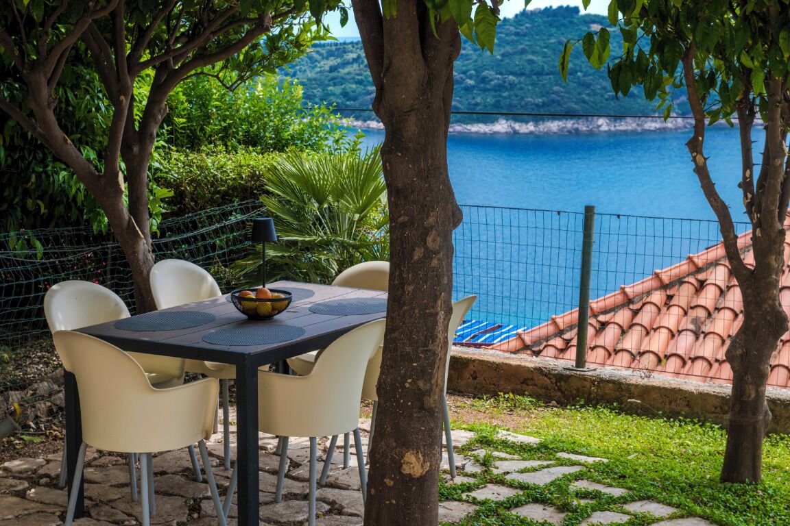 Deluxe Apartment, 2 Bedrooms, Patio, Sea View | Terrace/patio