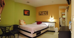 Superior Room, Non Smoking, Private Bathroom | Blackout drapes, iron/ironing board, bed sheets - Hotel Casa Dmer  (Taganga)