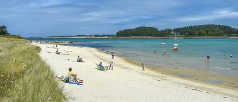 بالقرب من الشاطئ