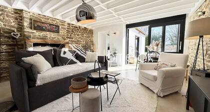 Maison de charme rénovée- Jardin - 5min des plages
