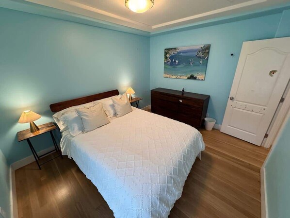 3 bedrooms, iron/ironing board, travel cot, WiFi