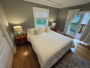 3 bedrooms, iron/ironing board, travel cot, WiFi