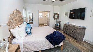 4 soverom, strykejern/-brett, wi-fi og sengetøy