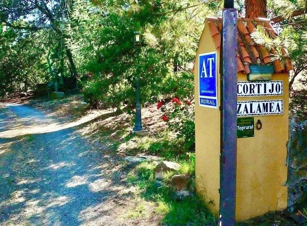 Voorkant van accommodatie