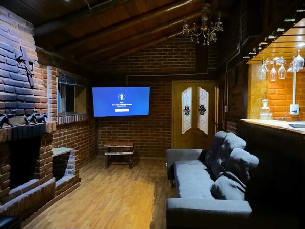 Cabana família, varanda, vista para o rio | Wi-Fi de cortesia