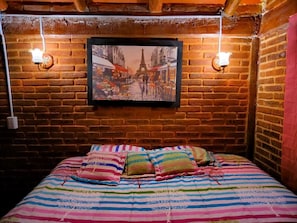 Familien-Ferienhütte, Terrasse, Flussblick | 2 Schlafzimmer, kostenloses WLAN
