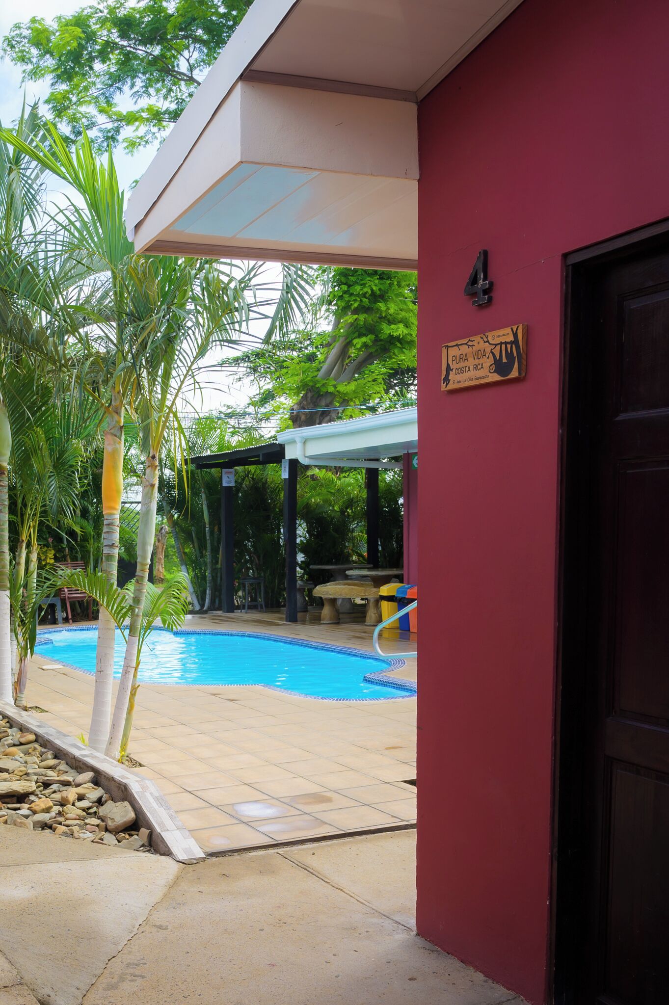 Alberca al aire libre 