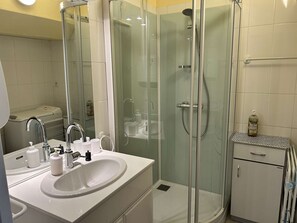 Bathroom - 1005-Charming apartment in Pléneuf-Val-André, a stone's throw from the beaches! (PLENEUF VAL ANDRE)