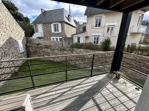 Terrace/patio - 1005-Charming apartment in Pléneuf-Val-André, a stone's throw from the beaches! (PLENEUF VAL ANDRE)
