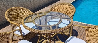 I rent a house for the season in Barra de Jacuipe, a beautiful place on the green line.