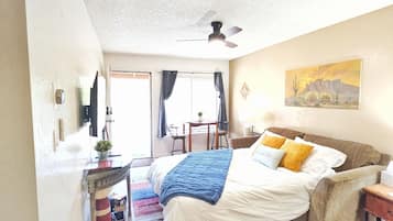 1 bedroom, iron/ironing board, free WiFi, bed sheets