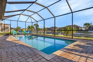 Una piscina climatizada