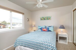 2 bedrooms, iron/ironing board