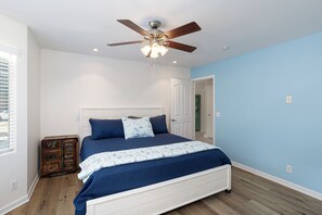 2 bedrooms, iron/ironing board