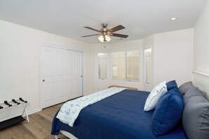 2 bedrooms, iron/ironing board