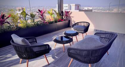 Apartment Tlaquepaque | Panoramic View | Swimming Pool | Terrace | Gymnasium