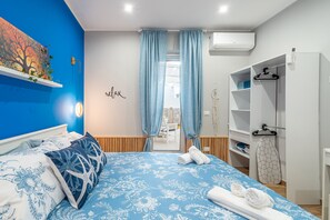 1 soverom, strykejern/-brett, wi-fi (inkludert) og sengetøy