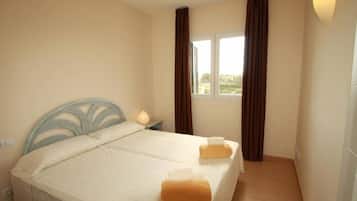 2 slaapkamers, een bureau, gratis wifi, beddengoed