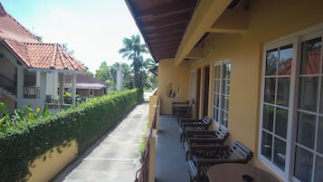 Façade de l’hébergement