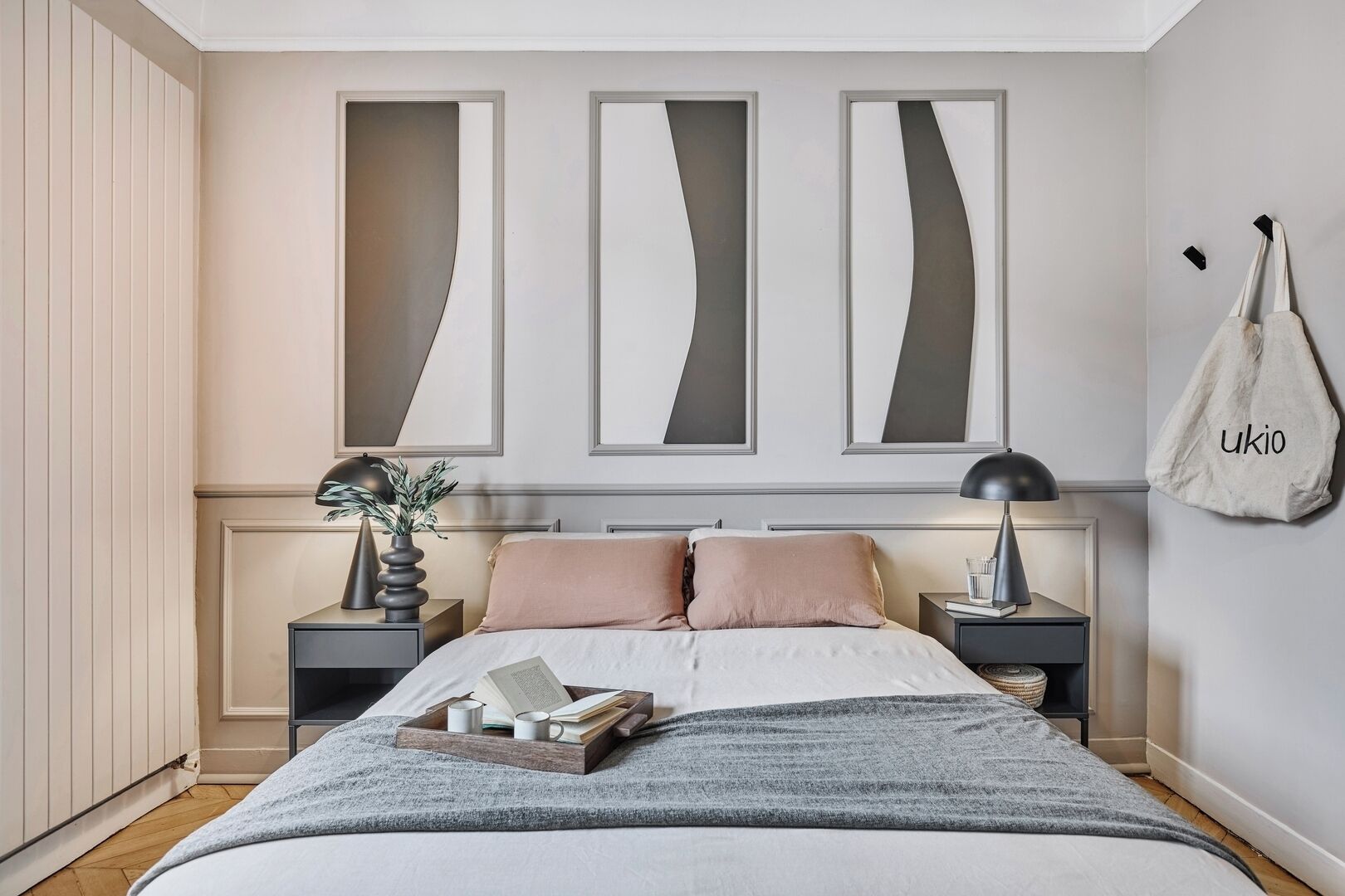 3 chambres, fer et planche à repasser, Wi-Fi, draps fournis