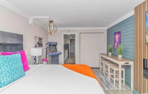 1 bedroom, desk, iron/ironing board, free WiFi